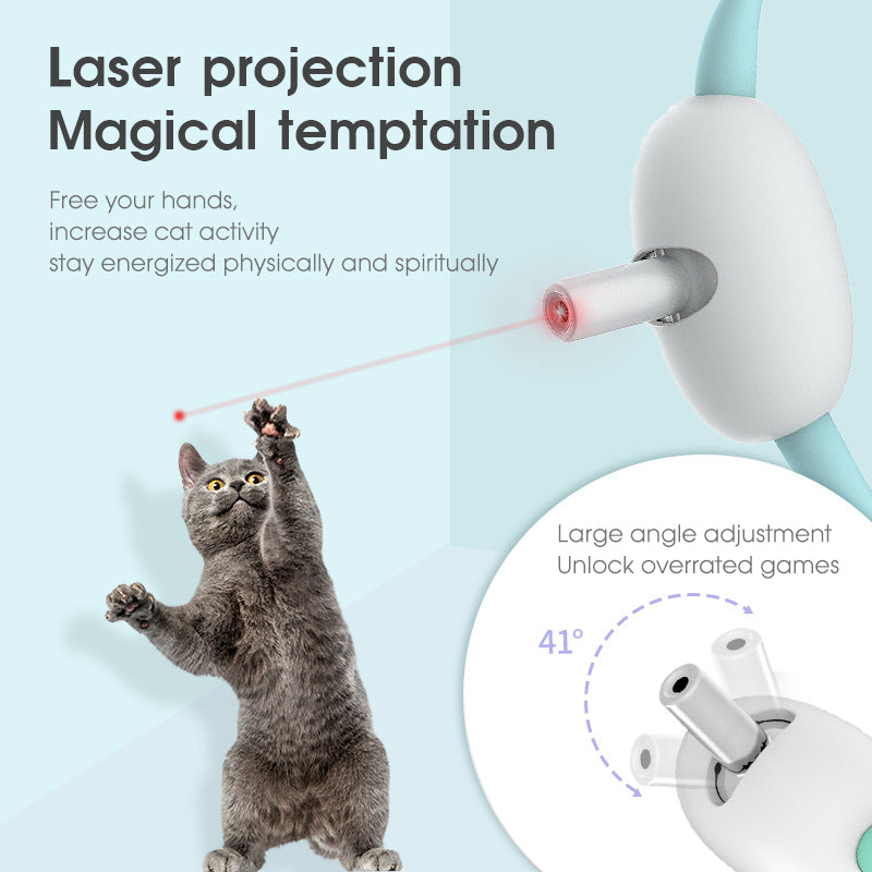 Collar laser pointer
